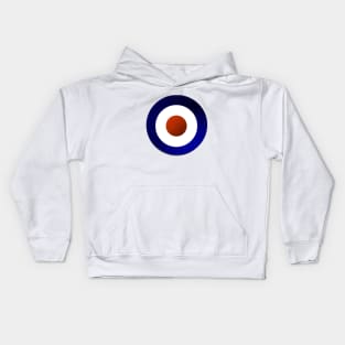 Mod Target by Garrett L Kids Hoodie